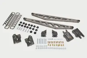 50018 | McGaughys Traction Bar Kit (RAW) for 1999-2013 GM Truck 1500 2WD/4WD