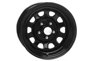 RC51-5183 | Rough Country Black Steel Wheel | 15x10 | (6x5.5)