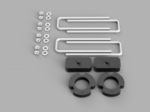 101065 | Traxda 2.0 Inch Front / 1.0 Inch Rear Suspension Lift Kit (2019-2024 Ranger 4WD)