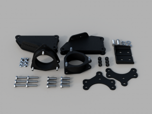 906060 | Traxda 2.0 front / 2.0 Inch Rear Inch Suspension Lift Kit (2020-2024 Highlande, 2022-2024 RX350)