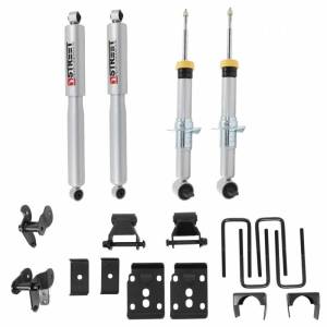 1050SP | Belltech 1 to 3.5 Inch Front / 4.5 Inch Rear Complete Lowering Kit with Street Performance Shocks (2021-2023 F150 2WD)