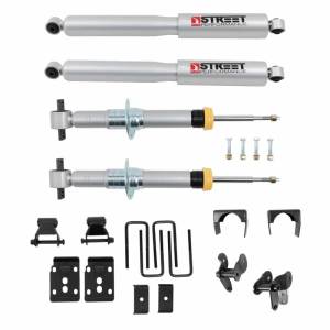 Belltech - 1054SP | Belltech 1 to 3.5 Front / 5.5 Inch Rear Complete Lowering Kit with Street Performance Shocks (2021-2023 F150 4WD) - Image 1