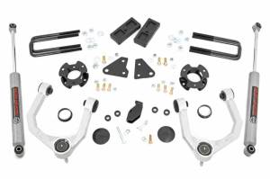500011 | Rough Country 3.5 Inch Lift Kit For Ford Ranger 4WD | 2019-2023 | Premium N3, Factory Cast Steel Knuckles