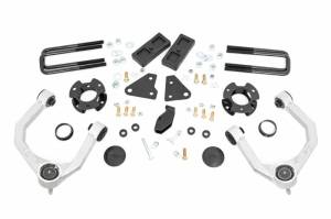 50002 | Rough Country 3.5 Inch Lift Kit For Ford Ranger 4WD | 2019-2023 | No Shocks, Factory Cast Steel Knuckles