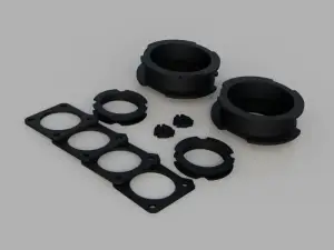 903050 | Traxda 2.5 Inch Front / 2.0 Inch Rear Suspension Lift Kit (2022-2025 Tundra 2WD/4WD)