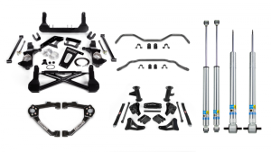 210-P1144 | Cognito 10-Inch Performance Lift Kit with Bilstein 5100 Series Shocks (2014-2018 Suburban 1500, Yukon XL 1500 2WD/4WD With OEM Aluminum/ Stamped Steel Upper Control Arms)
