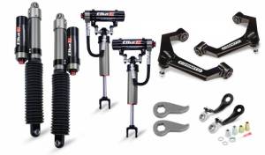 210-P1130 | Cognito 3 Inch Elite Leveling Kit with Elka 2.5 Reservoir shocks (2011-2019 Silverado, Sierra 2500 HD, 3500 HD 2WD/4WD)