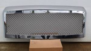 41-0101 | Paramount Automotive Chrome (ABS) Mesh Grille For Ford Super Duty F-250 / F-350 | 2008-2010 | Display Unit