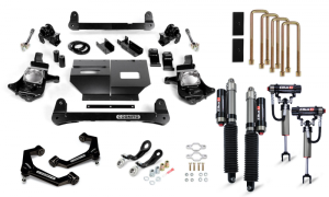 210-P1153 | Cognito 4-Inch Elite Lift Kit with Elka 2.5 reservoir shocks (2011-2019 Silverado, Sierra 2500 HD, 3500 HD 2WD/4WD)