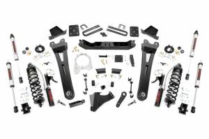 Rough Country - 55458 | Rough Country 6 Inch Coilover Conversion Lift Kit With Radius Arms For Ford F-250/F-350 Super Duty | 2017-2022 | 4" Axle, Factory Rear Springs, Rear V2 Shocks - Image 1
