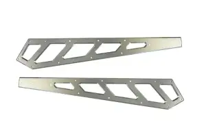 51203 | McGaughys Billet Face Plates RAW (fits Radius Arms), 2013-2024 Dodge Ram For 4 or 8 inch Lift Kits