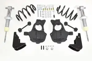 34215 | McGaughys 3 to 4 Inch Front / 5 Inch Rear Lowering Kit 2014-2020 GM SUV 1500 2WD Non-Auto Ride