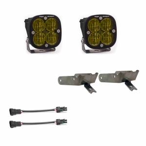 630822 | Baja Designs Squadron SAE Pocket Kit Amber Fog Lights For Ford F-250/F-350 Super Duty | 1999-2010