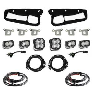 447760UP | Baja Designs Squadron Sport/S2 Sport Pocket Kit Fog Lights With Upfitter Connector For Ford Bronco | 2021-2022