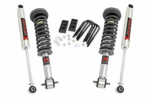 50040 | Rough Country 2 inch Lift Kit With Lifted Struts For Ford F-150 4WD | 2014-2020 | M1 Monotube Struts, M1 Monotube Shocks