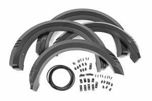 Rough Country - F-F315110 | Rough Country SF1 Fender Flare For Ford F-150 2WD/4WD (2015-2017) | Flat Black - Image 1