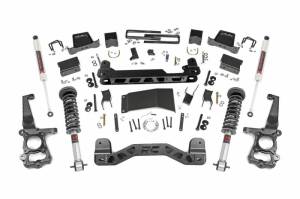55740 | Rough Country 6 Inch Lift Kit For Ford F-150 4WD | 2015-2020 | Front M1 Monotube, Rear M1 Monotube Shocks