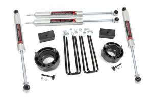 36240 | Rough Country 2.5 Inch Lift Kit For Dodge 1500 4WD | M1 Monotube Shocks