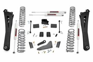 36840 | Rough Country 5 Inch Lift Kit For Ram 2500 4WD | 2014-2018 | Diesel, Dual Rate Coil Springs, M1 Shocks