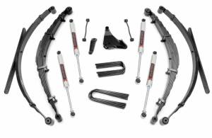 49240 | Rough Country 6 Inch Lift Kit With Rear Leaf Springs For Ford F-250/F-350 Super Duty 4WD | 1999-1999 | M1 Shocks