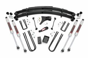 49340 | Rough Country 6 Inch Lift Kit With Rear Lift Blocks For Ford F-250/F-350 Super Duty 4WD | 1999-1999 | M1 Shocks
