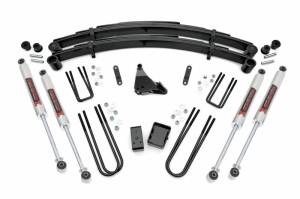49640 | Rough Country 6 Inch Lift Kit With Rear Blocks For Ford F-250/F-350 Super Duty 4WD | 1999-2004 | M1 Shocks
