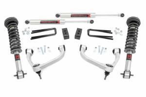 54540 | Rough Country 3 Inch Lift Kit For Ford F-150 4WD | 2014-2020 | M1 Struts, M1 Shocks