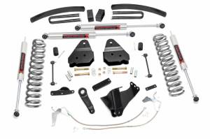 59740 | Rough Country 6 Inch Lift Kit For Ford F-250/F-350 Super Duty 4WD | 2008-2010 | Gas, M1 Monotube Shocks