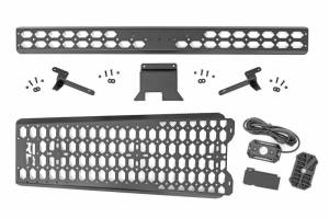 51124 | Rough Country Molle Mounting Panel (2021-2024 Bronco 4 Door 4WD | With Overhead Dome Light)