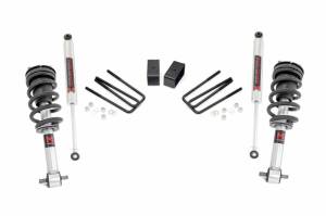 26840 | Rough Country 3.5 Inch Lift Kit For Chevrolet / GMC 1500 2WD | 2007-2013 | Front M1 Struts, Rear M1 Shocks