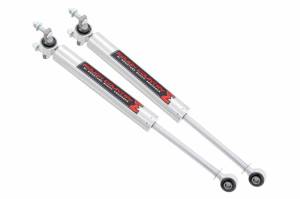 770776_A | Rough Country 5-8 Inch Front M1 Monotube Shocks (2011-2025 Silverado, Sierra 2500 HD, 3500 HD 2WD/4WD)