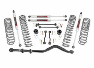 64940 | Rough Country 3.5 Inch Lift Kit With Coil Springs For Jeep Gladiator JT | 2020-2022 | M1 Shocks