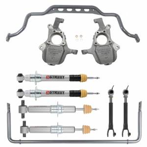 Belltech - 1034SPS | Belltech 2 to 3.5 Inch Front / 1 to 3.5 Inch Rear Complete Lowering Kit with Street Performance Struts & Sway Bars (2021-2023 Suburban, Yukon XL 2WD/4WD) - Image 1