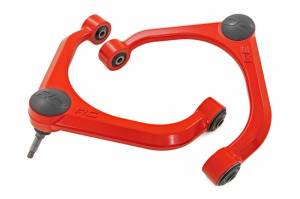 31902RED | Rough Country Forged Aluminum Upper Control Arms OE Replacement For Ram 1500 ( 2012-2023) / 1500 Classic 4WD (2019-2023) | Red