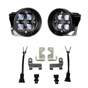 447641 | Baja Designs Squadron-R SAE Pocket Kit Fog Lights For Toyota 4Runner / Tacoma / Tundra | 2012-2022 | Pair, Clear