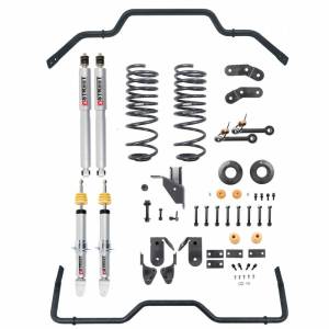 1063SPS | Belltech 1 to 3 nch Front / 4 to 5 Inch Rear Complete Lowering Kit with Street Performance Shocks & Sway Bars (2019-2023 Ram 1500)
