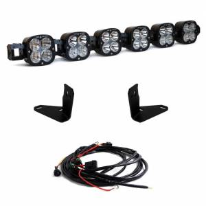 447750 | Baja Designs XL Sport Bumper Linkable LED Light Bar Kit For Ford Bronco | 2021-2023 | Multi-Pattern Light Pattern, Clear, Toggle Wiring, With OE Steel Bumper