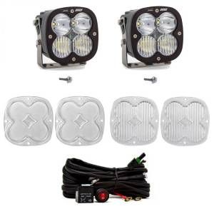 447751 | Baja Designs XL80 A-Pillar LED Light Pod Kit For Ford Bronco | 2021-2023 | Driving/Combo Light Pattern, Clear, Toggle Wiring Type