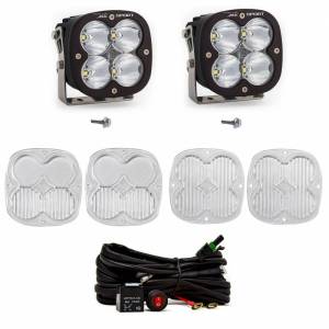 447753 | Baja Designs XL Sport A-Pillar LED Light Pod Kit For Ford Bronco | 2021-2023 | Spot Light Pattern, Clear, Toggle Wiring