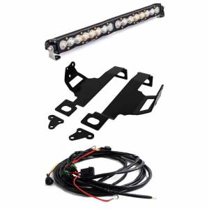 Baja Designs - 447791 | Baja Designs S8 20 Inch Bumper LED Light Bar Kit For Ford F-250 / F-350 Super Duty | 2011-2016 - Image 1