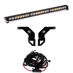 Baja Designs - 447803 | Baja Designs S8 30 Inch Bumper LED Light Bar Kit For Toyota Tacoma | 2016-2021 - Image 1