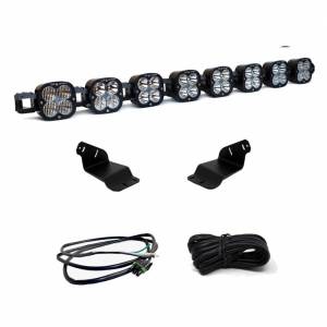 447756UP | Baja Designs XL Sport Roof Mount Linkable LED Light Bar Kit For Ford Bronco | 2021-2023 | Multi-Pattern Light Pattern, Clear, Upfitter Wiring