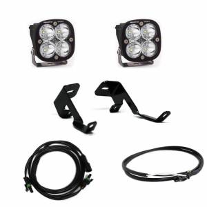 447599 | Baja Designs Squadron Sport A-Pillar LED Light Pod Kit For Ford F-150 / F1-50 Raptor | 2015-2020 | Spot Light Pattern, Clear