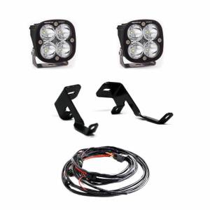 447680 | Baja Designs Squadron High Speed Sport A-Pillar LED Light Pod Kit For Ford F1-50 Raptor | 2017-2021 | Spot Light Pattern, Clear