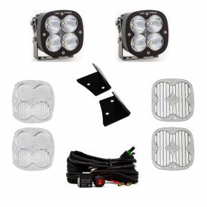 Baja Designs - 447799 | Baja Designs XL Pro A-Pillar LED Light Pod Kit For Jeep Wrangler JK | 2007-2018 | Spot Light Pattern, Clear - Image 1