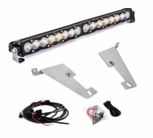 Baja Designs - 448076 | Baja Designs S8 20 Inch LED Light Bar Behind Bumper Kit For Toyota Tundra / Sequoia | 2022-2023 | Driving/Combo Light Pattern, Clear - Image 1