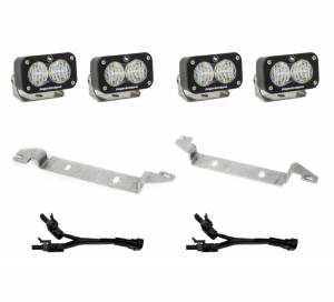 Baja Designs - 448080 | Baja Designs S2 Sport Auxiliary LED Light Pod For Toyota Tundra | 2022-2023 | Dual Pair, Wide Cornering Light Pattern, Clear - Image 1