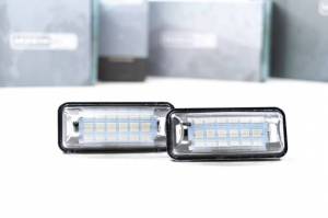 Morimoto - LF72301 | Morimoto XB LED License Plate Lights For Subaru Impreza, WRX/STI, Crosstrek, Ascent, BRZ, Legacy / Toyota GT86 | 2008-2021 | Pair - Image 1