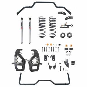 1060SPS | Belltech 2 Front / 3 to 4 Rear Complete Lowering Kit with Street Performance Shocks (2019-2023 Ram 1500 4WD)
