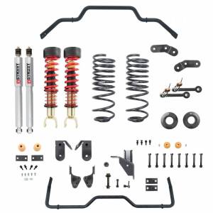 1061HK | Belltech 1 to 3 Inch Front / 3-4 Inch Rear Complete Handling Kit with Street Performance Coilovers & Swaybar Set (2019-2023 Ram 1500 2WD/4WD)